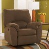 Zadee Chocolate Rocker Recliner