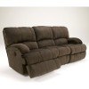 Kiska Chocolate Reclining Power Sofa