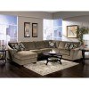 Cosmo - Marble Sectional Living Room Set