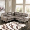 Kentley DuraBlend - Mushroom Sectional w/ Left Loveseat