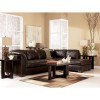 Harrington - Chocolate Sectional Living Room Set