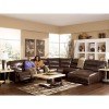 Exhilaration - Chocolate Modular Reclining Sectional Set w/ Power