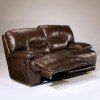 Exhilaration - Chocolate Reclining Loveseat w/ Power