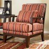 Darby - Spice Showood Accent Chair
