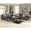 Levon Charcoal Living Room Set