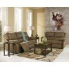 Ashworth - Caramel Reclining Living Room Set
