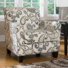Yvette - Steel Accent Chair