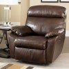 Sander Durablend - Coffee Rocker Recliner w/ Power