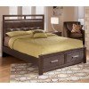 Aleydis Rail-Top Storage Bed