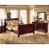 Janel Sleigh Bedroom Set
