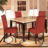 Naomi Dining Room Set with Salsa Chairs