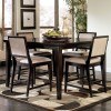 Martini Suite Counter Height Table w/ Lazy Susan