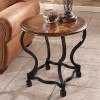 Wycliffe Round End Table