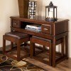 Lance TV Console w/ 2 Ottomans