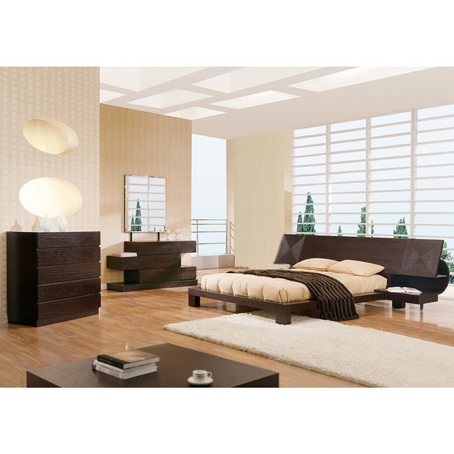 Soho Wenge Platform Bedroom Set Global Furniture Furniturepick Soho Wenge Platform Bedroom Set